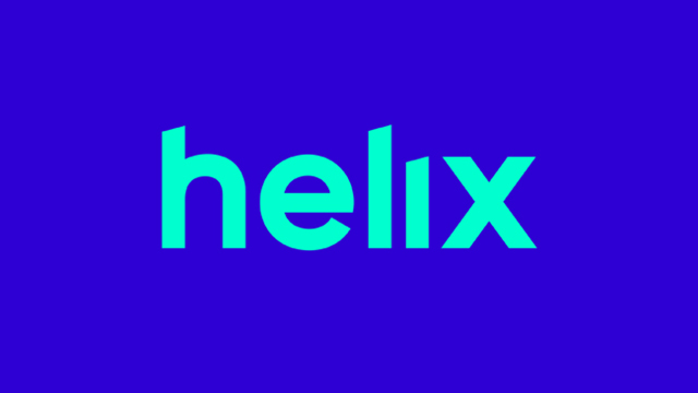 Helix brand identity design.